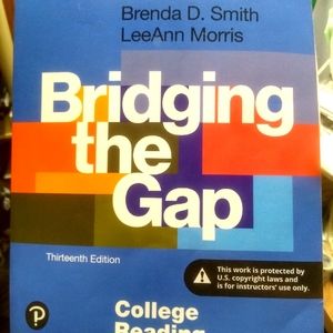 13th edition college reading textbook very good condition use